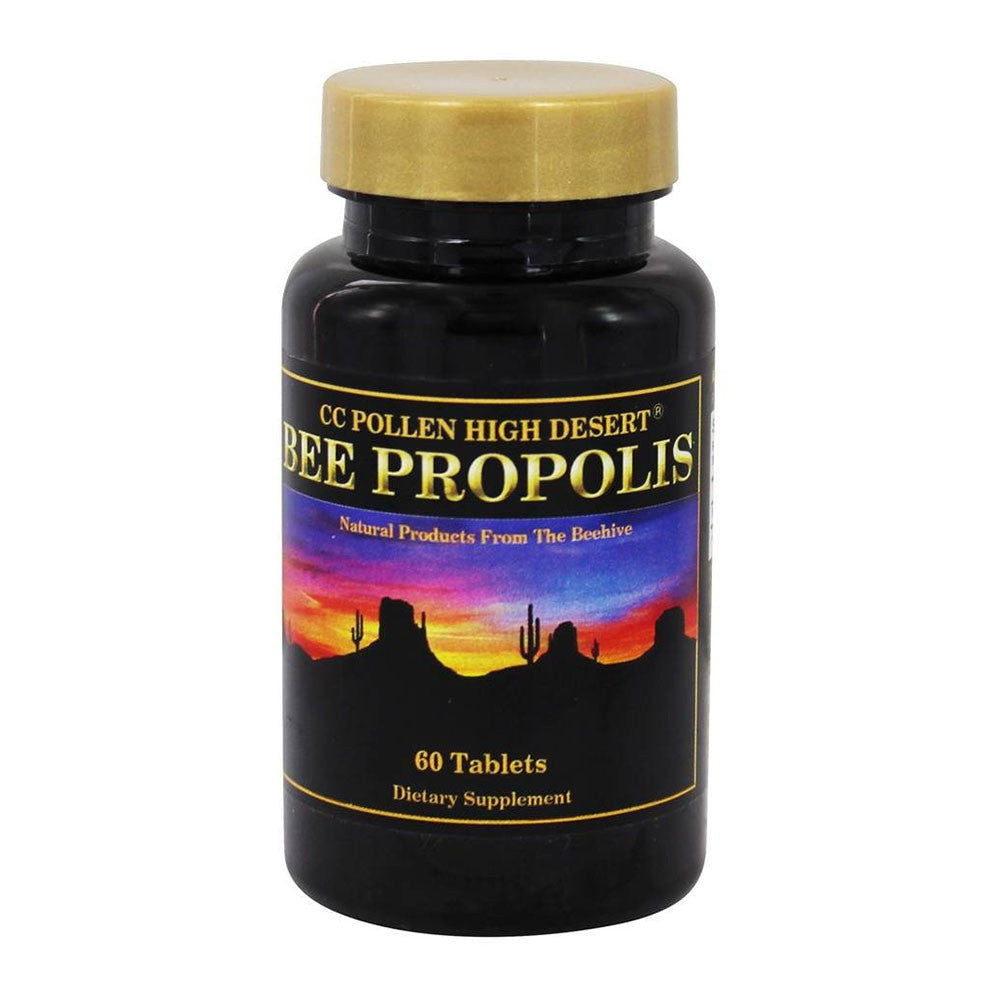 CC Pollen High Desert Bee Propolis Tablets, 60 Ea